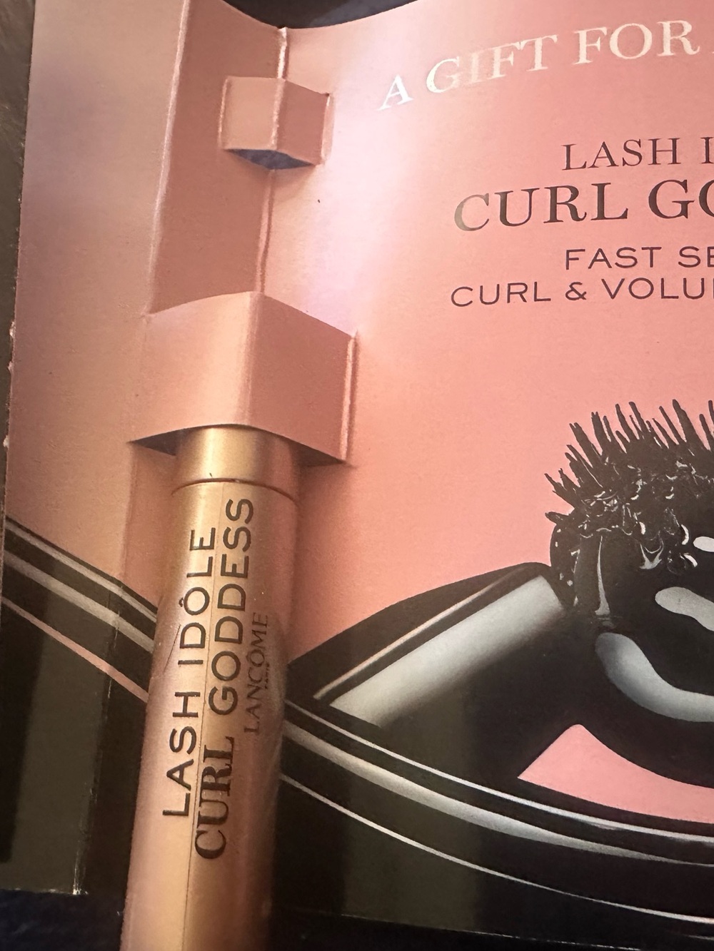 Lancôme Lash Idôle Curl Goddess Mascara in Metallic Rose Gold